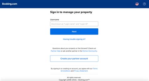 Booking Com Login
