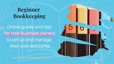bookkeeping and accounts for beginners