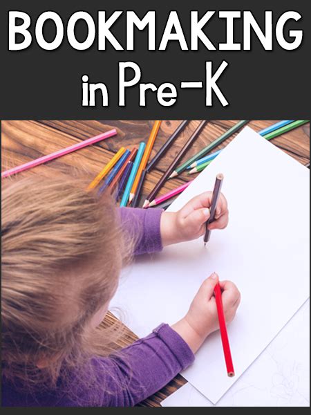 Bookmaking In Pre K Prekinders Pre K Writing Books - Pre-k Writing Books