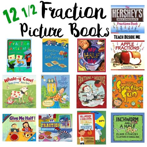 Books About Fractions And Math Activities Halves Fractions - Halves Fractions