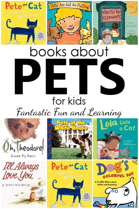 Books About Pets For Kids Fantastic Fun Amp Pets Kindergarten - Pets Kindergarten