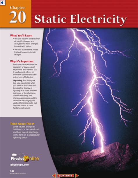 Books Chapter 20 Static Electricity Answer Key Pdf