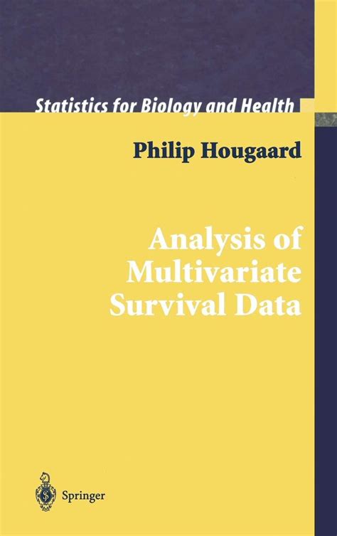 Download Books Analysis Of Multivariate Survival Data Pdf 