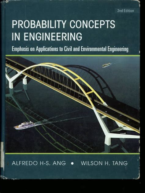 Read Books Probability Concepts In Engineering Ang Tang 