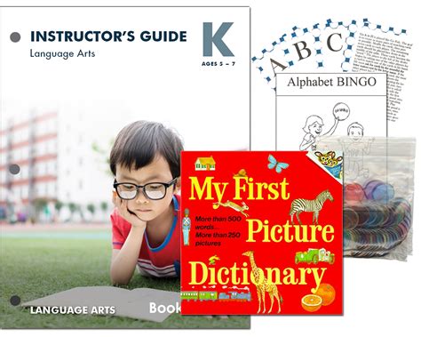 Bookshark Language Arts K Curriculum K For Words With Pictures - K For Words With Pictures