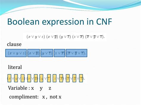 Boolean To Cnf Form