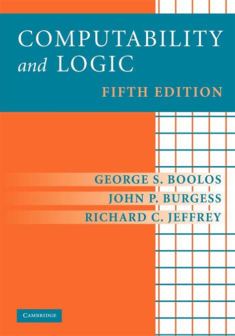Boolos Computability And Logic