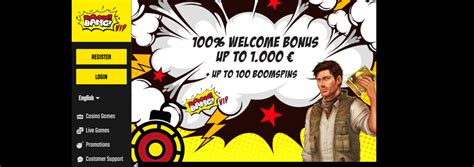 boom bang casino bonus code ggov france