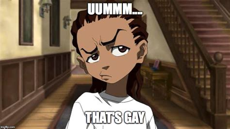 boondocks gay meme