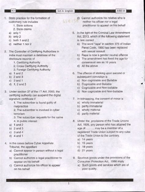 Boot Man Previous Question Paper