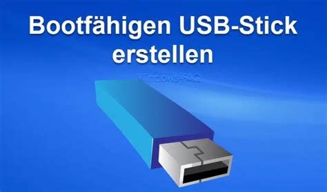 boot stick formatieren