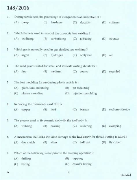 Read Online Boot Forman Previous Question Papers 