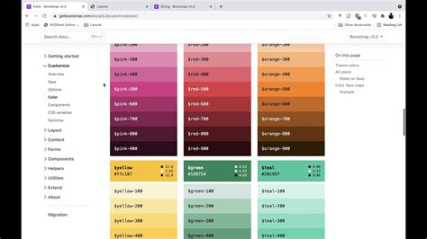 bootstrap color