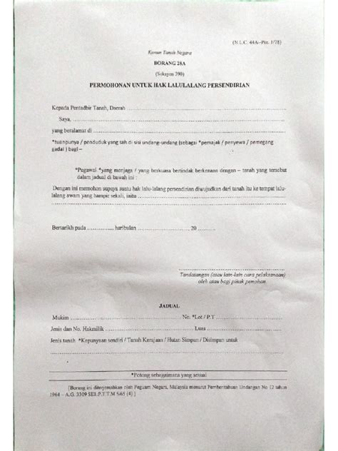 Borang Lafaz Izin Dan Borang Lafaz Wakalah Wali Jawi