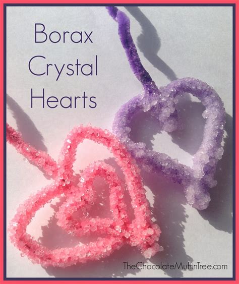 Borax Crystal Heart Science Lesson The Joy Of Borax Science - Borax Science