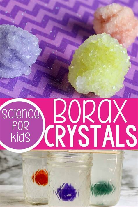 Borax Crystals Homeschool Science For Kids The Science Behind Borax Crystals - The Science Behind Borax Crystals