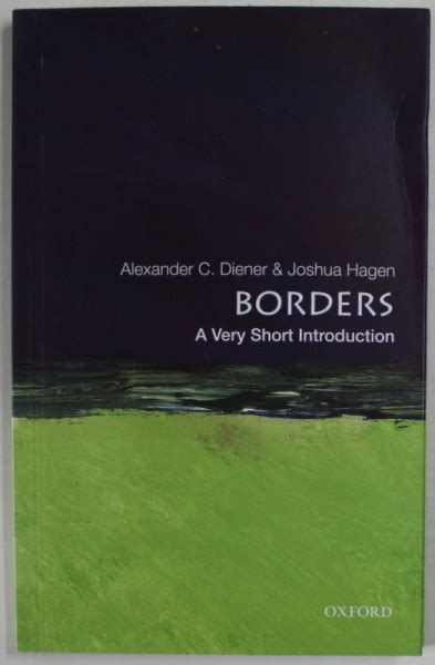 Download Borders A Very Short Introduction By Alexander C Diener 