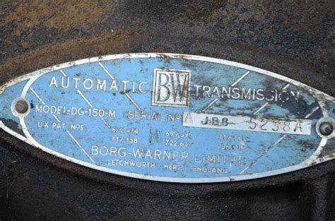 Borg Warner Dg150