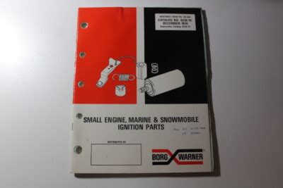 Borg Warner Ignition Catalog