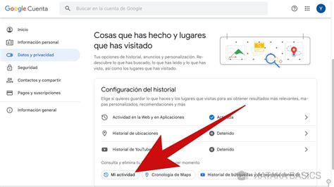 Borrar Historial Gogle