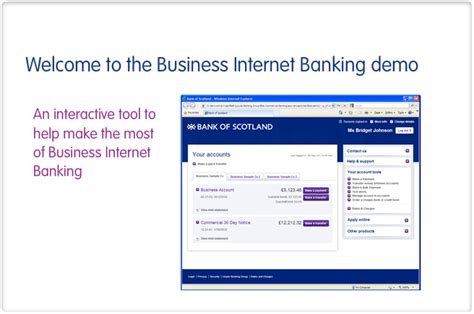 bos online banking business