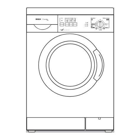 bosch classixx 1200 instructions