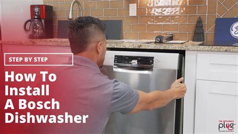 Bosch Dishwasher Installation