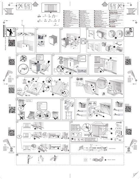 Bosch Installation Instructions For A Bosch Dishwasher Shu 6800 5300 4300 4000 Shi 6800 4300 Shv 4800 4300 Not The Dishwasher