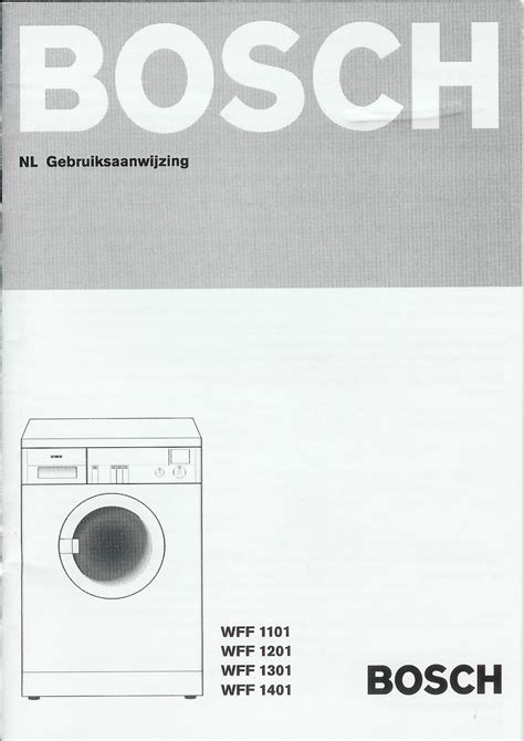 bosch wff 1201