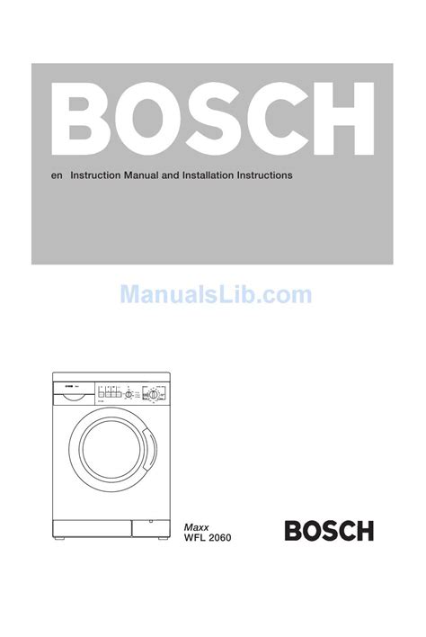 Read Online Bosch Maxx 6 Service Manual File Type Pdf 