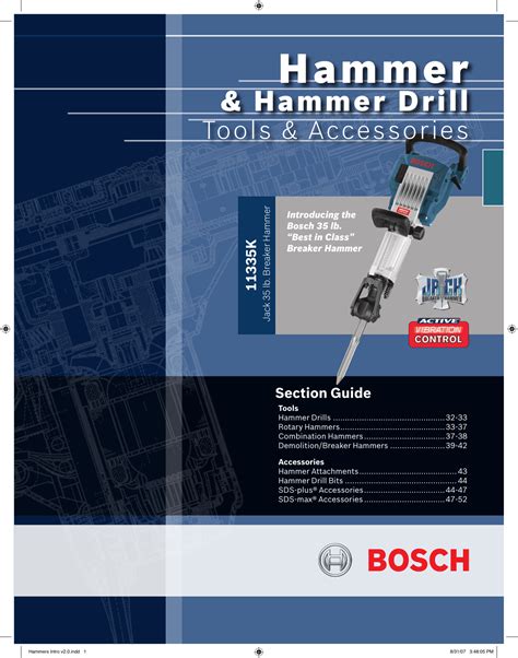 Full Download Bosch Power Tools Drill Manual 