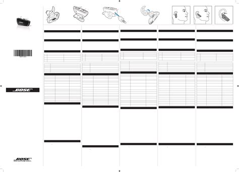 Read Online Bose Bluetooth Headset User Guide 