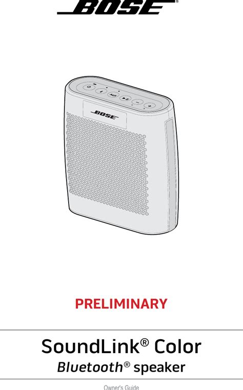 Full Download Bose Bluetooth Speaker Manual 