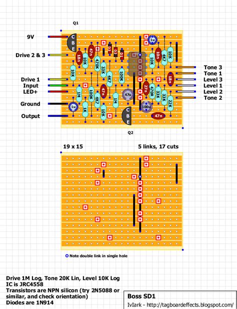 boss sd 1 schematic