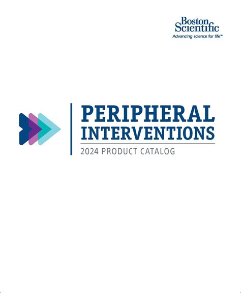 Boston Scientific Peripheral Interventions Catalog