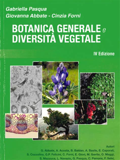 Read Botanica Generale E Biodiversit Vegetale 