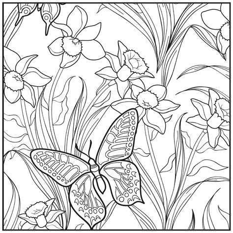 Read Online Botanical Garden Adult Coloring Book With Bonus Relaxation Music Cd Included Color With Music 