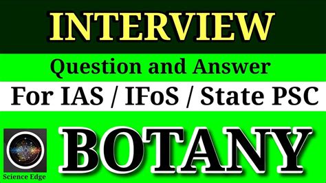 Read Botany Interview Pdf Questions And Answers Pdf 