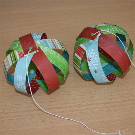 Boule De Noel 3d En Papier   Comment Fabriquer Des Boules De Noël 3d En - Boule De Noel 3d En Papier