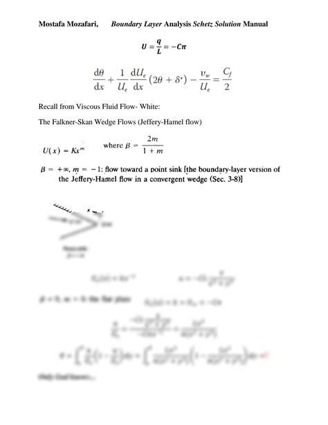 Boundary Layer Schetz Manual Solution Pdf Book