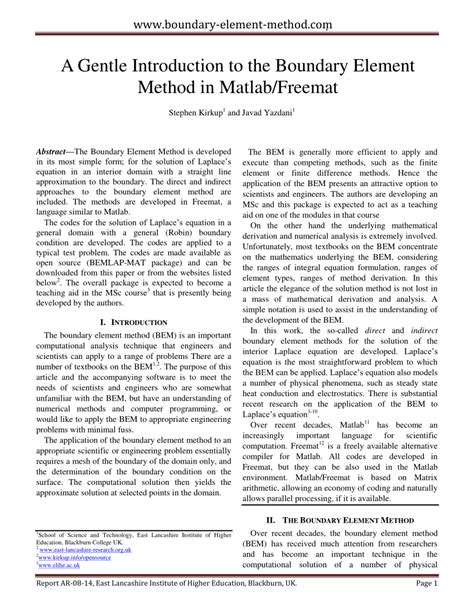 Download Boundary Element Method Matlab Code 
