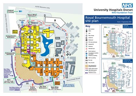 Bournemouth Hospital Map