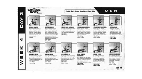 bowflex 6 weeks program workout guide