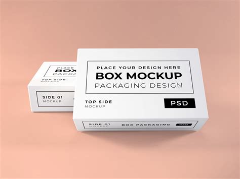 box mockup packaging