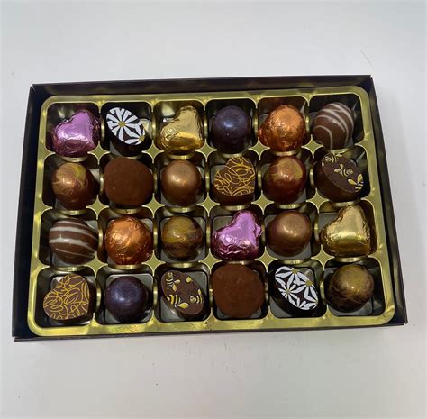 box of mixed chocolates a