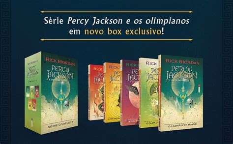 Box Percy Jackson E Os Olimpianos