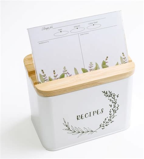 Box Recipe Cards