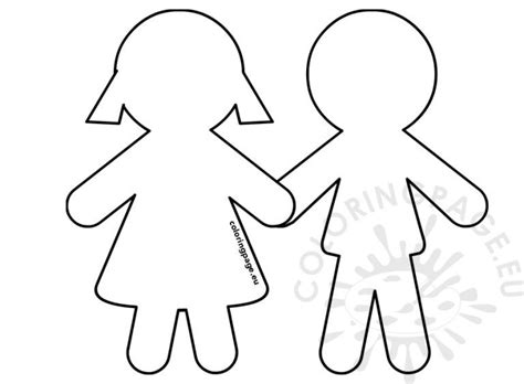 Boy And Girl Template For Kindergarten   Kindergarten Archives Free Powerpoint Templates - Boy And Girl Template For Kindergarten