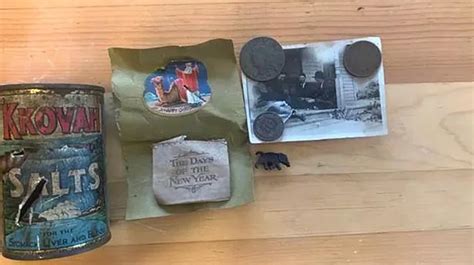 Boy Finds A Time Capsule
