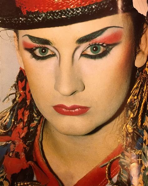 boy george full makeup glam